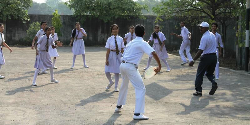 Getting girls to play ball is tough. Kumar Abhishek's 'Bend it Like Beckham' story