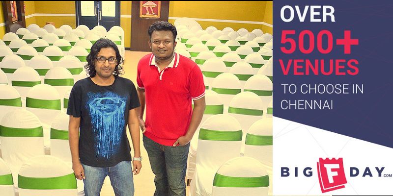 Starting with Chennai, BigFday is building an online platform to organize all venues for events