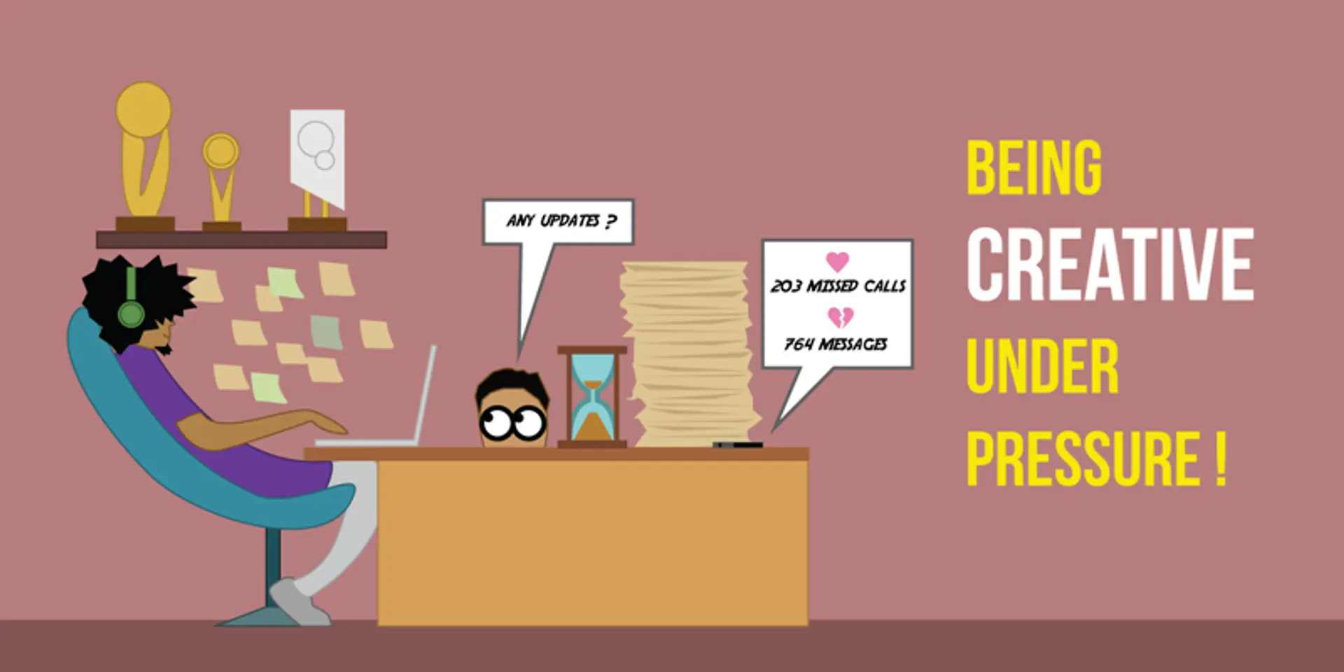 How to be creative under pressure
