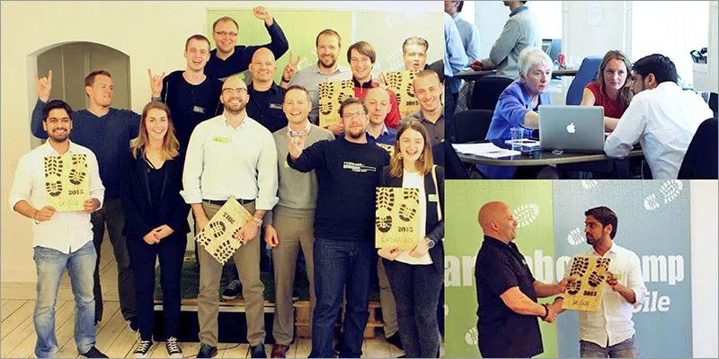 Aditya at Startupbootcamp Copenhagen