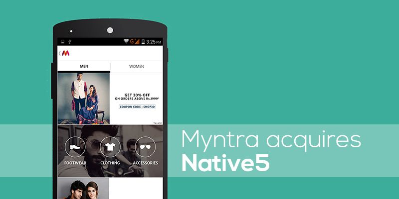 Myntra acquires Bengaluru-based Native5, to boost its mobile app growth