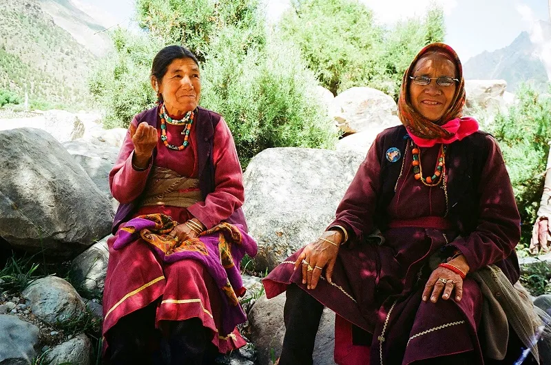 Locals(Miyaris) in the Miyar Valley
