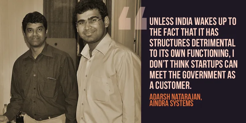 'India is not an early adopter, leave alone an innovator,' says Adarsh Natarajan of Aindra Systems - Vimarsana News