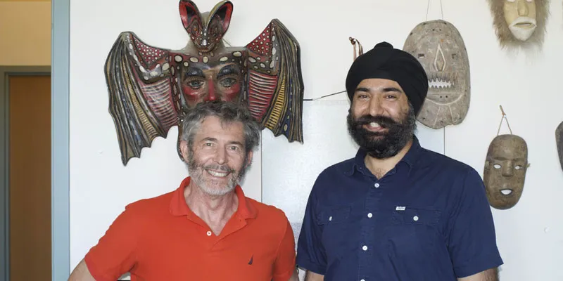 Ishdeep with David Cheriton