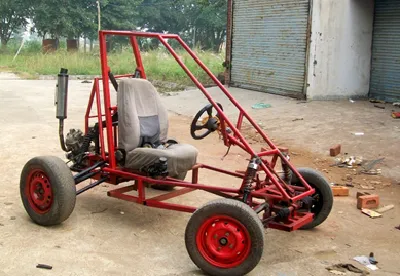 The off-road buggy they built