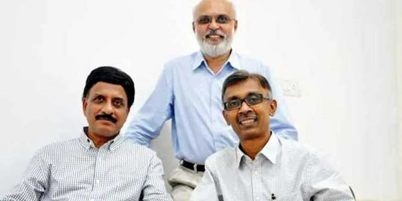 Top - De S S Pillai; Left - B Chandrasekhar; Right - Vishwadeep Kuila