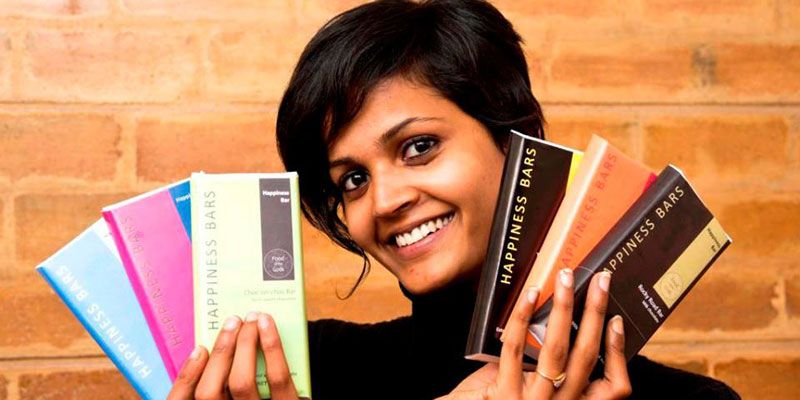 This entrepreneur sells happiness in chocolate bars