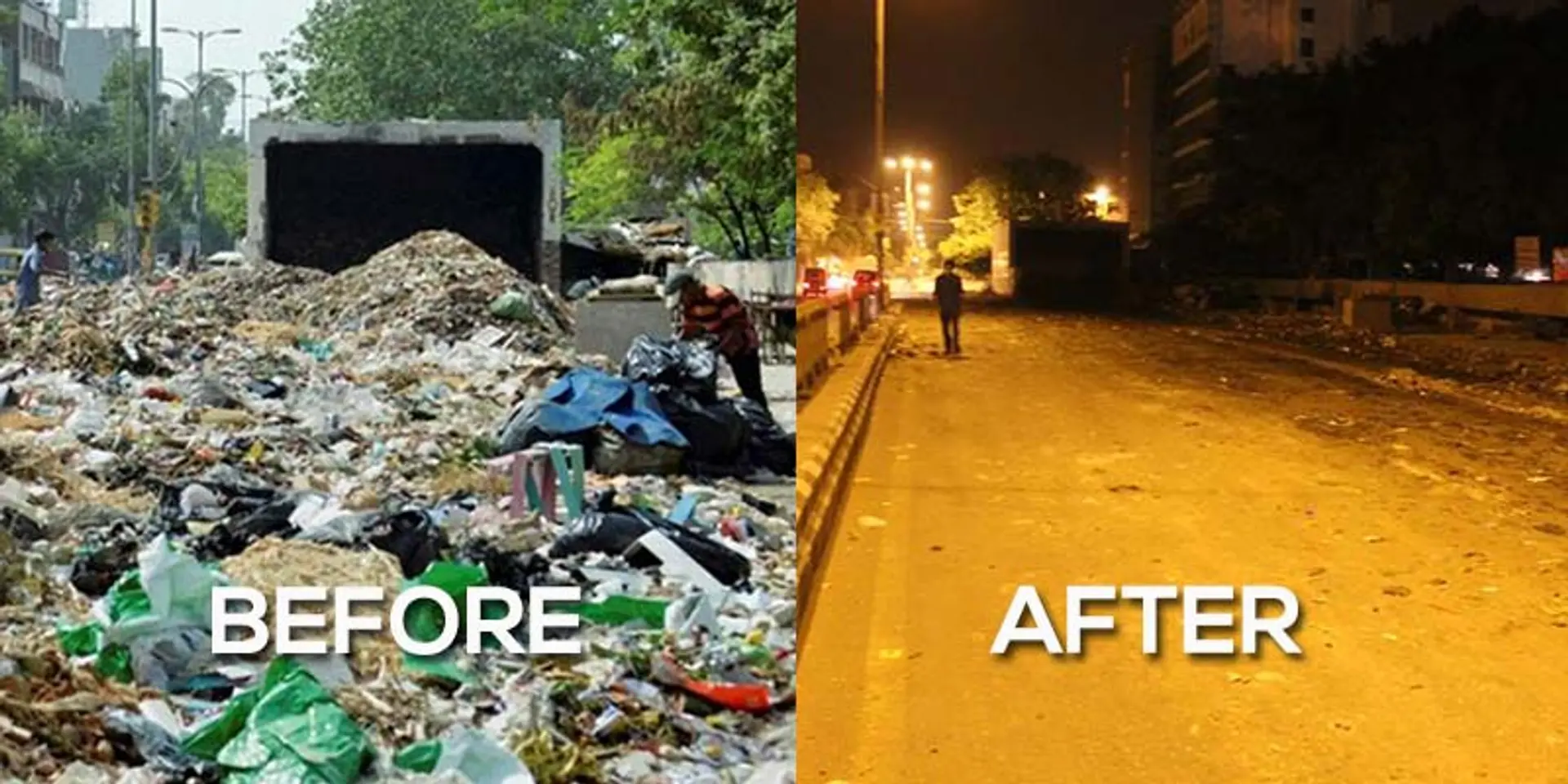 When Municipal Corporation of Delhi and a startup came together to clear 300 tonnes of garbage overnight