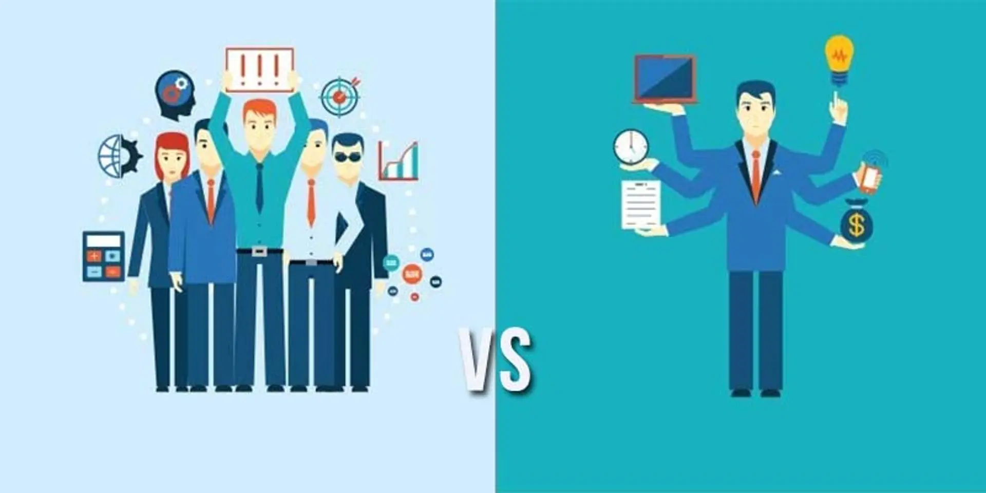 Leaders vs managers