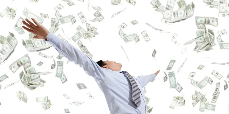 money_falling