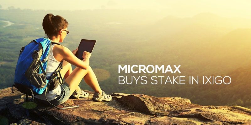 With 60K transactions in a month, ixigo secures strategic investment from Micromax