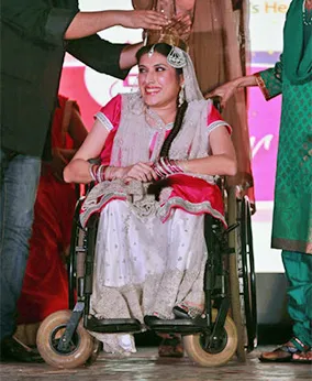 India Wheelchair Beauty