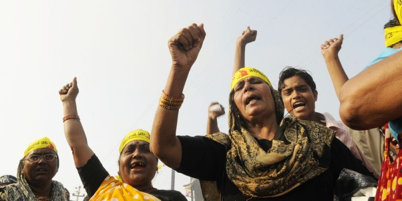 Bhopal Gas Tragedy survivors stage protest on World Environment Day