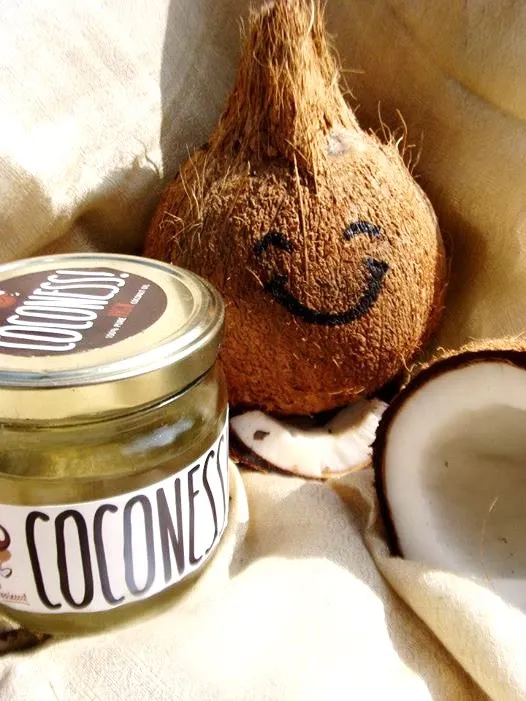 Virgin coconut oil is made from the meat of the coconut unlike mass produced refined coconut oil, which is made from dry khopra