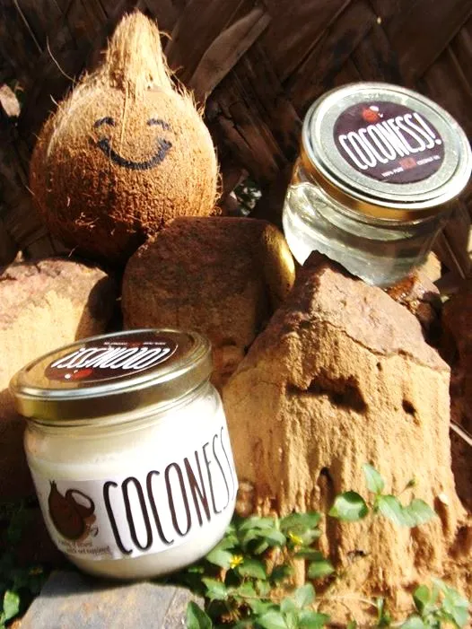 Coconess products include toning oils, especially made oils for cracked nipples for mothers and baby massage oils. The herbs added to its products are organically grown in the farm.
