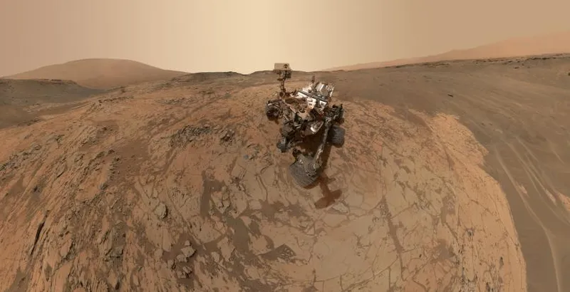 Curiosity Self-Portrait at 'Mojave' Site on Mount Sharp (NASA/JPL-Caltech/MSSS)