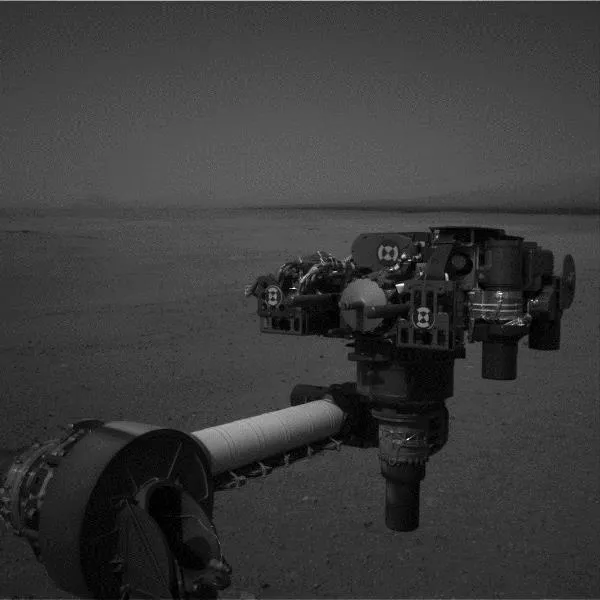 End of Curiosity's Extended Arm, Full-Resolution (NASA/JPL-Caltech)