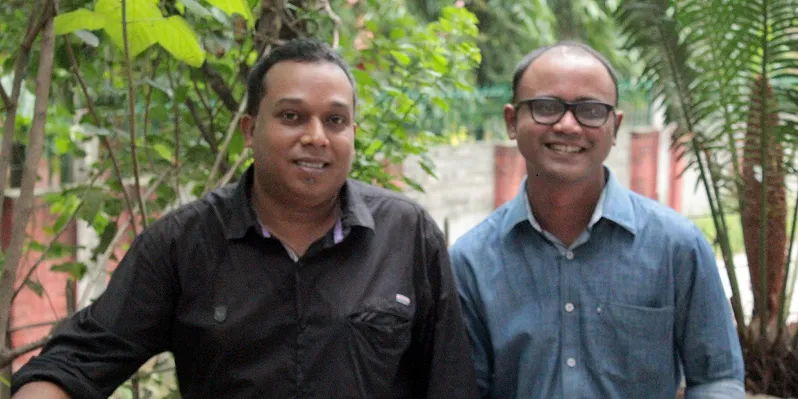 Founders, Glomindz Solutions:  Saifur Rahman (L) and Sarfaraz Hassan (R)