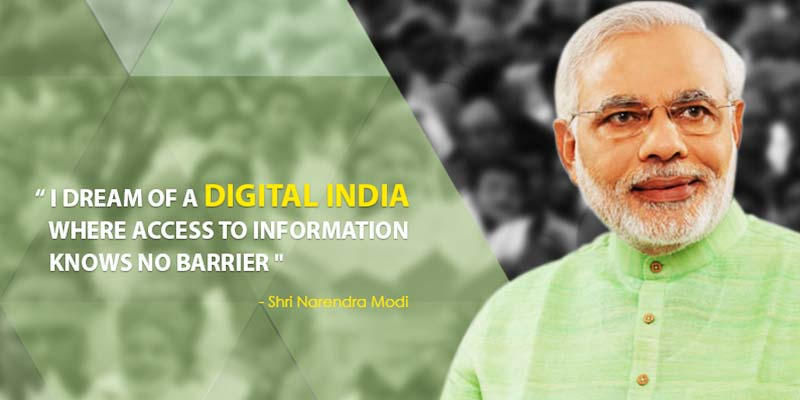 Image result for make in india digitalization in Modi rule