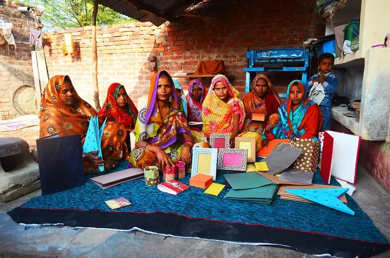 Women artisans from Pata, Uttar Pradesh