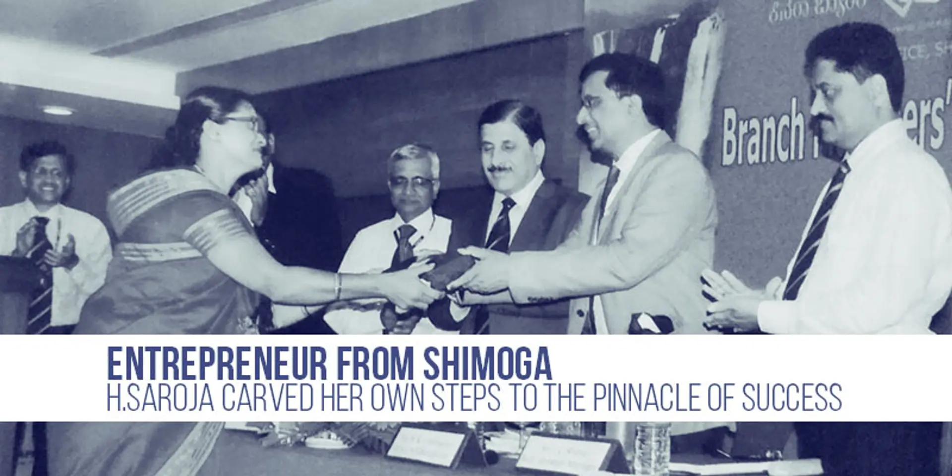 What is H. Saroja cooking with vermicelli in Shimoga