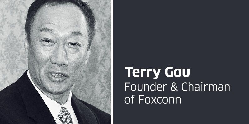 Foxconn’s Terry Gou eyes gold in ‘Make in India’ wave, to create million job opportunities across 5 states