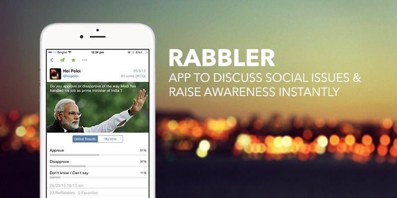 [App Fridays] Rabbler to take democracy online through social polling, competing with Sean Parker’s Brigade