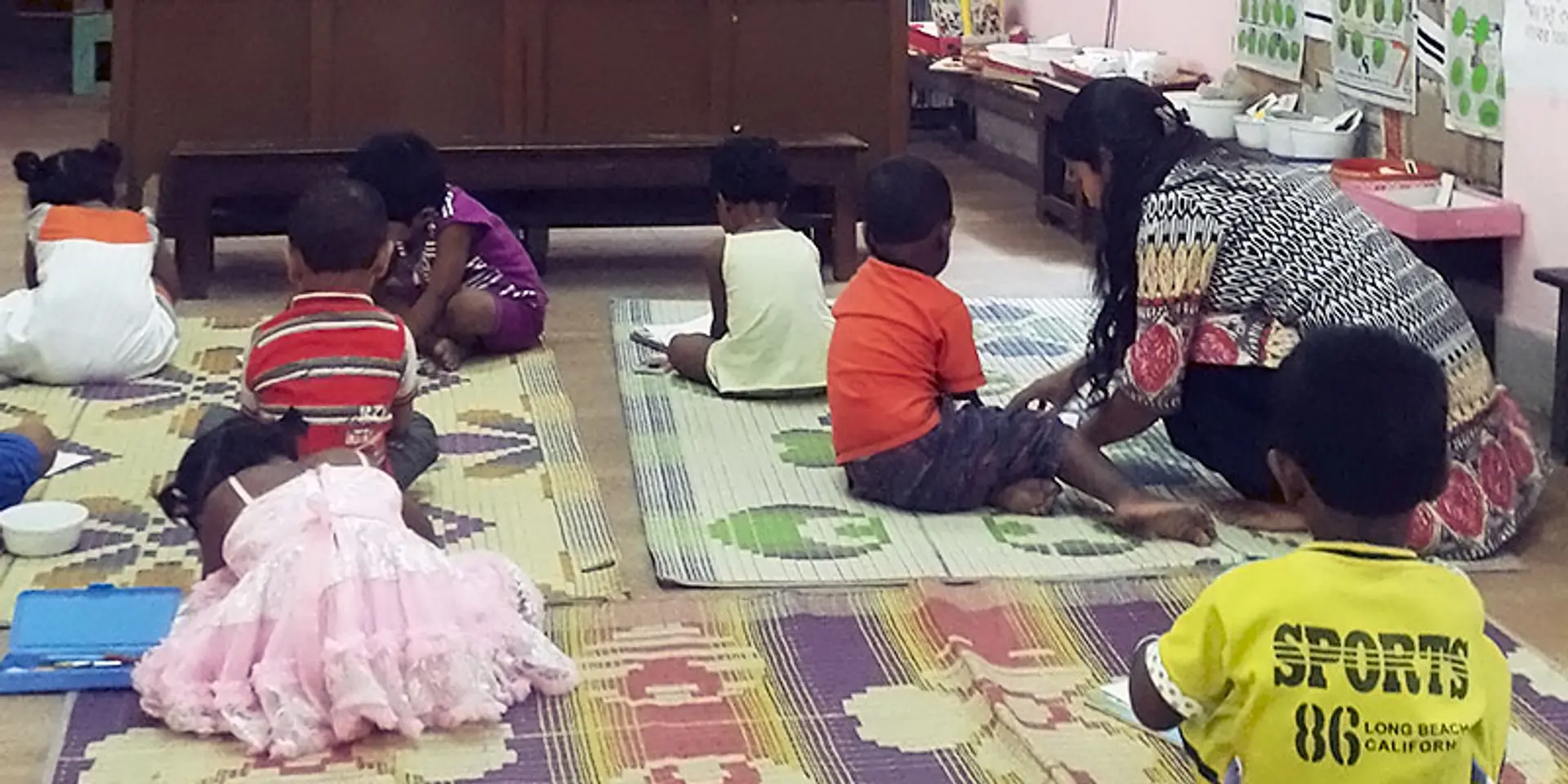 Education and Nutrition for deprived children is the focus of Bijli Mallik