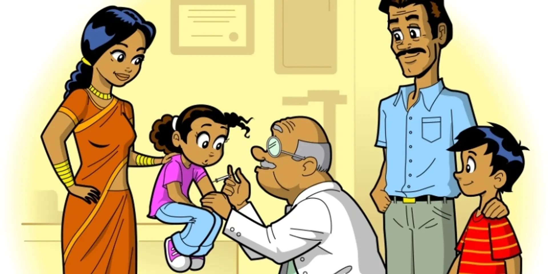 Vaccination for all children is still a long way to go in India