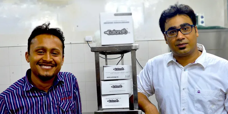 EatOnGo- Co-founders Taru Raaj Agarwal and Udit Saran