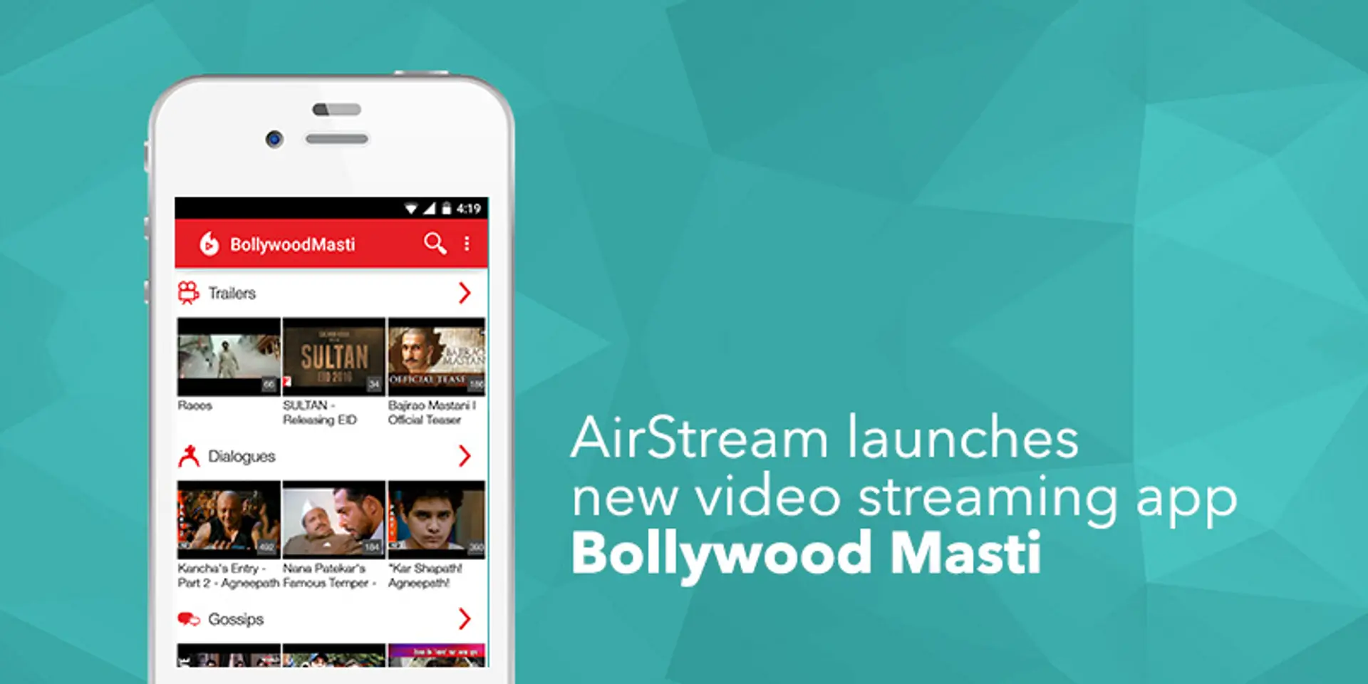 Pune-based startup Airstream launches new video streaming app Bollywod Masti