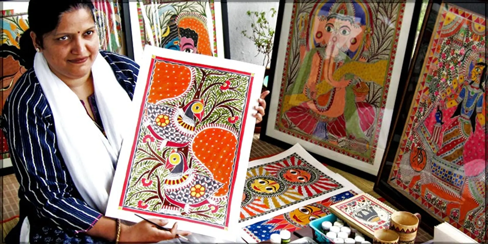 With roots in Patna, Vidushini Prasad paints a magical chemistry with Madhubani