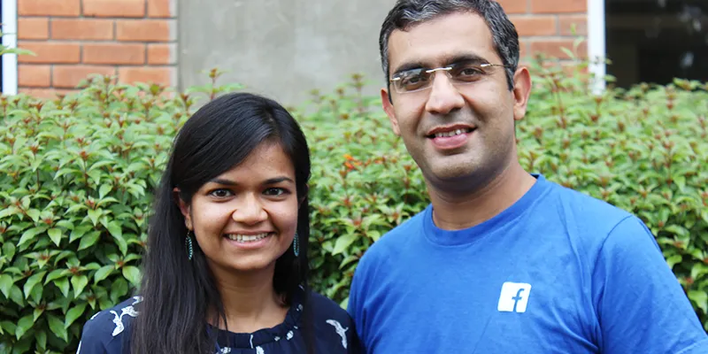 'The Google Couple': Neena Budhiraja(L) and Himanshu Batra(R)