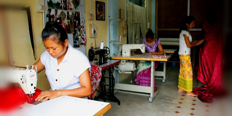 In a remote corner of Garo Hills, Meghalaya – the story of Two designers, Three Machines and Three Seamstresses