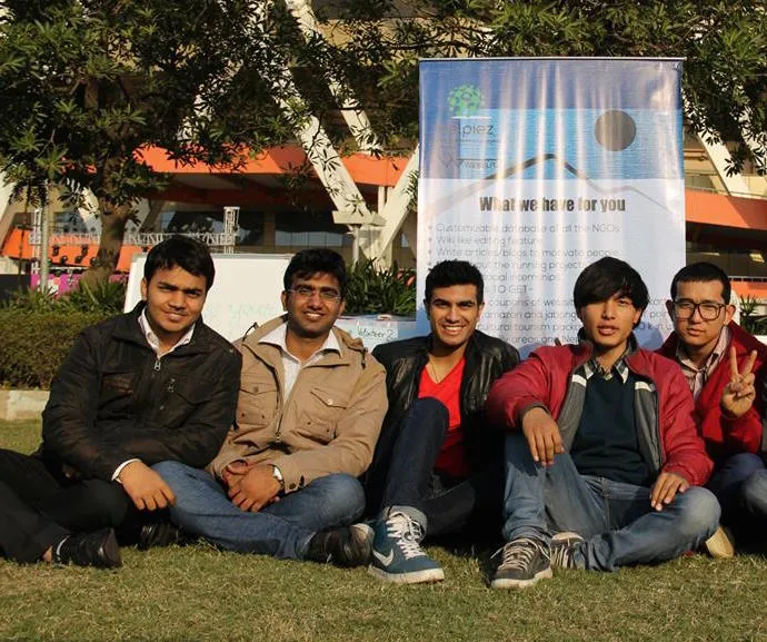 (L-R) Gaurav, Sachin, Mayank , Sumit, and Deepak