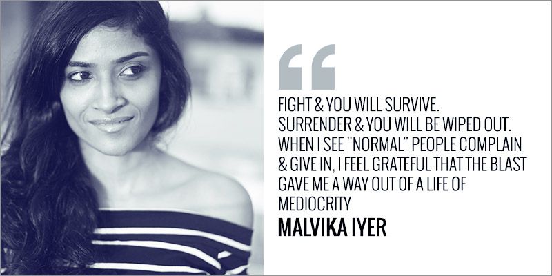 ‘Fight and you will survive:’ Bomb blast survivor Malvika Iyer on rebuilding a worthy life