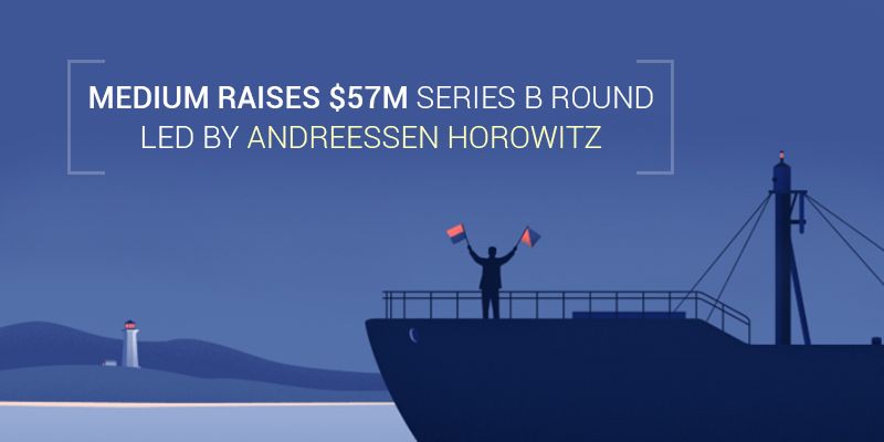 Medium raises $57M series B funding led by Andreessen Horowitz