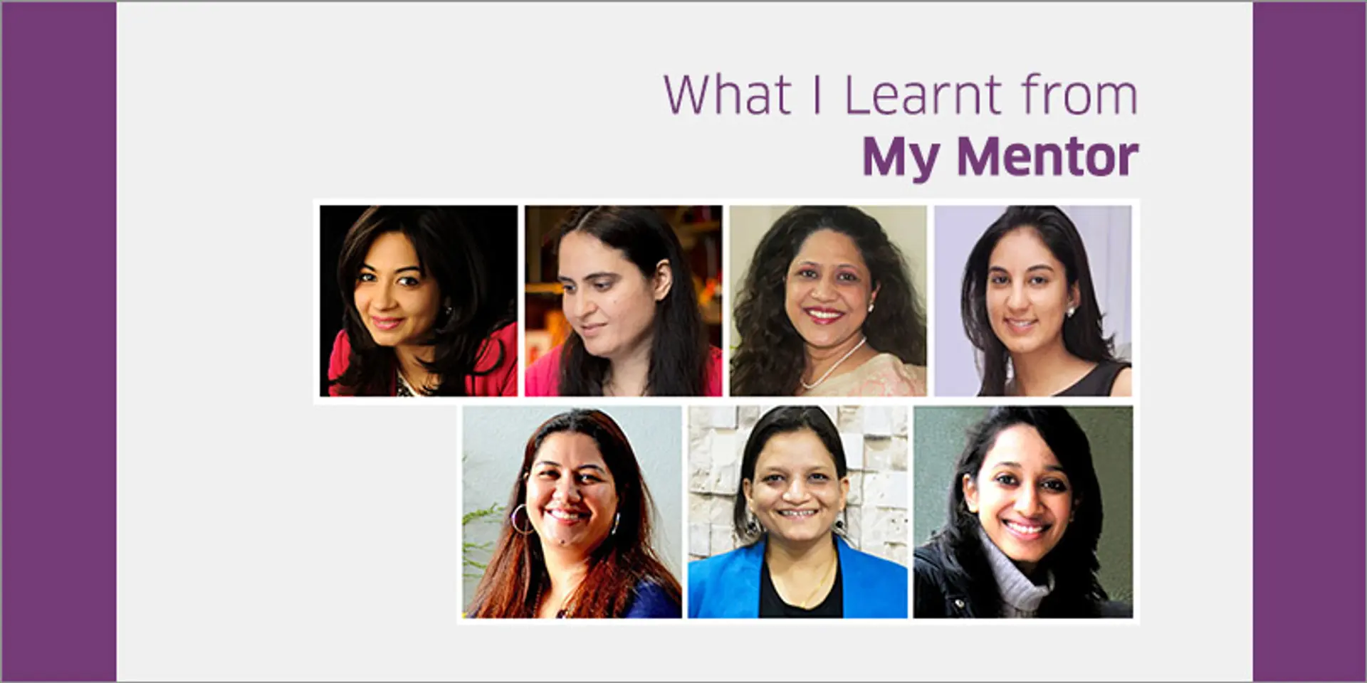 What I learnt from Mentors: Entrepreneurs Speak