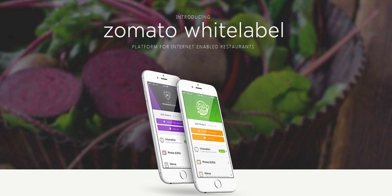 Zomato launches its Whitelabel Platform, lets restaurants start their custom-branded apps
