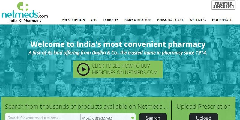 100-year-old pharma company Dadha & Co.'s Netmeds.com raises $50 million