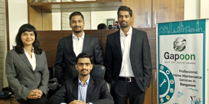 IIT alumni set out to organise the on-demand services market with Gapoon