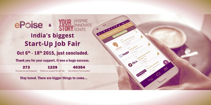 Poised to Perfection: ePoise - Your Story startup job fair gathers an overwhelming response
