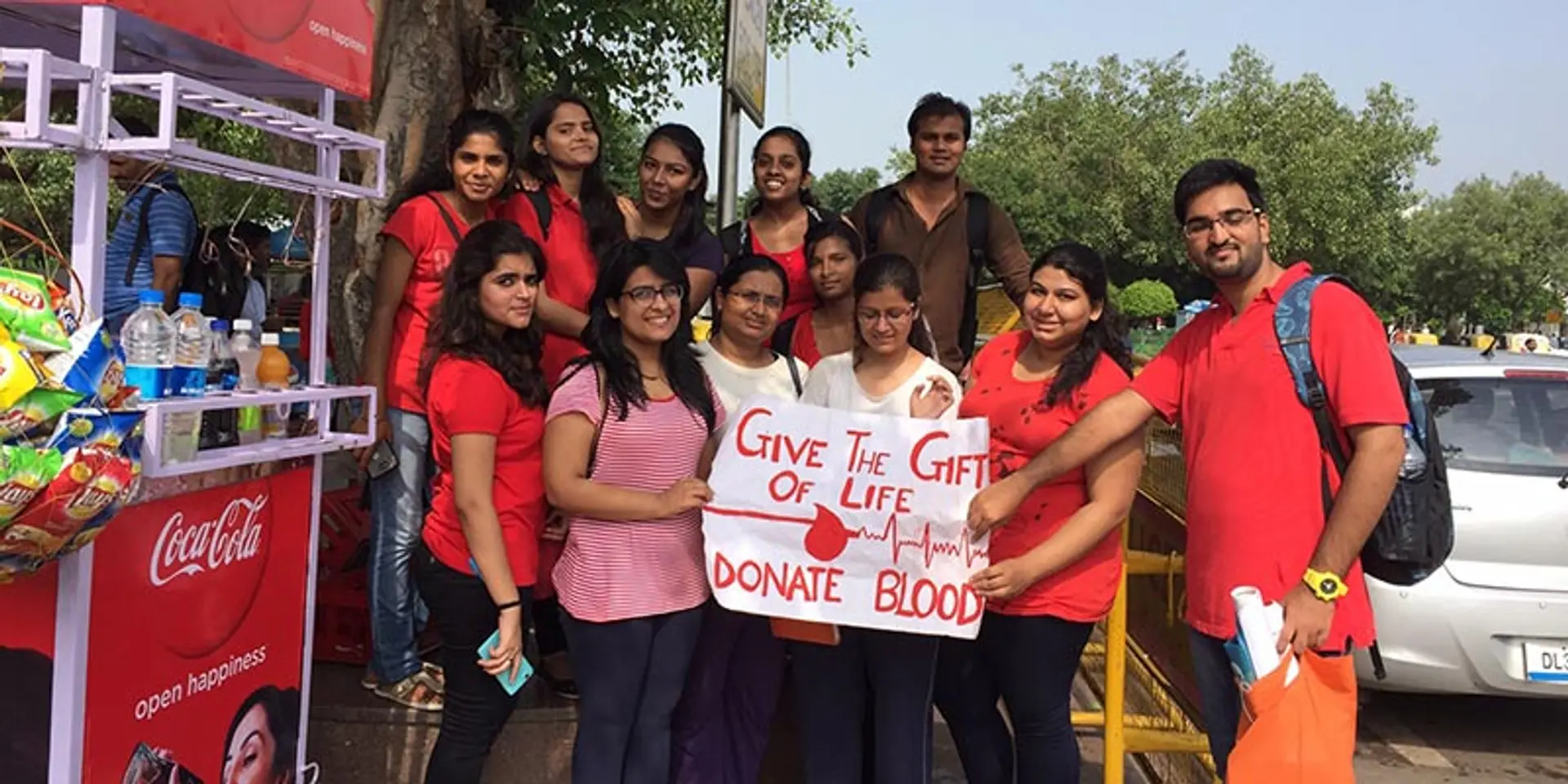 His grandfather was denied blood, and he's ensuring no one suffers the same fate