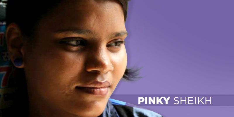 Raped by her uncle and nearly sold by her mother, Pinky Sheikh soldiers on