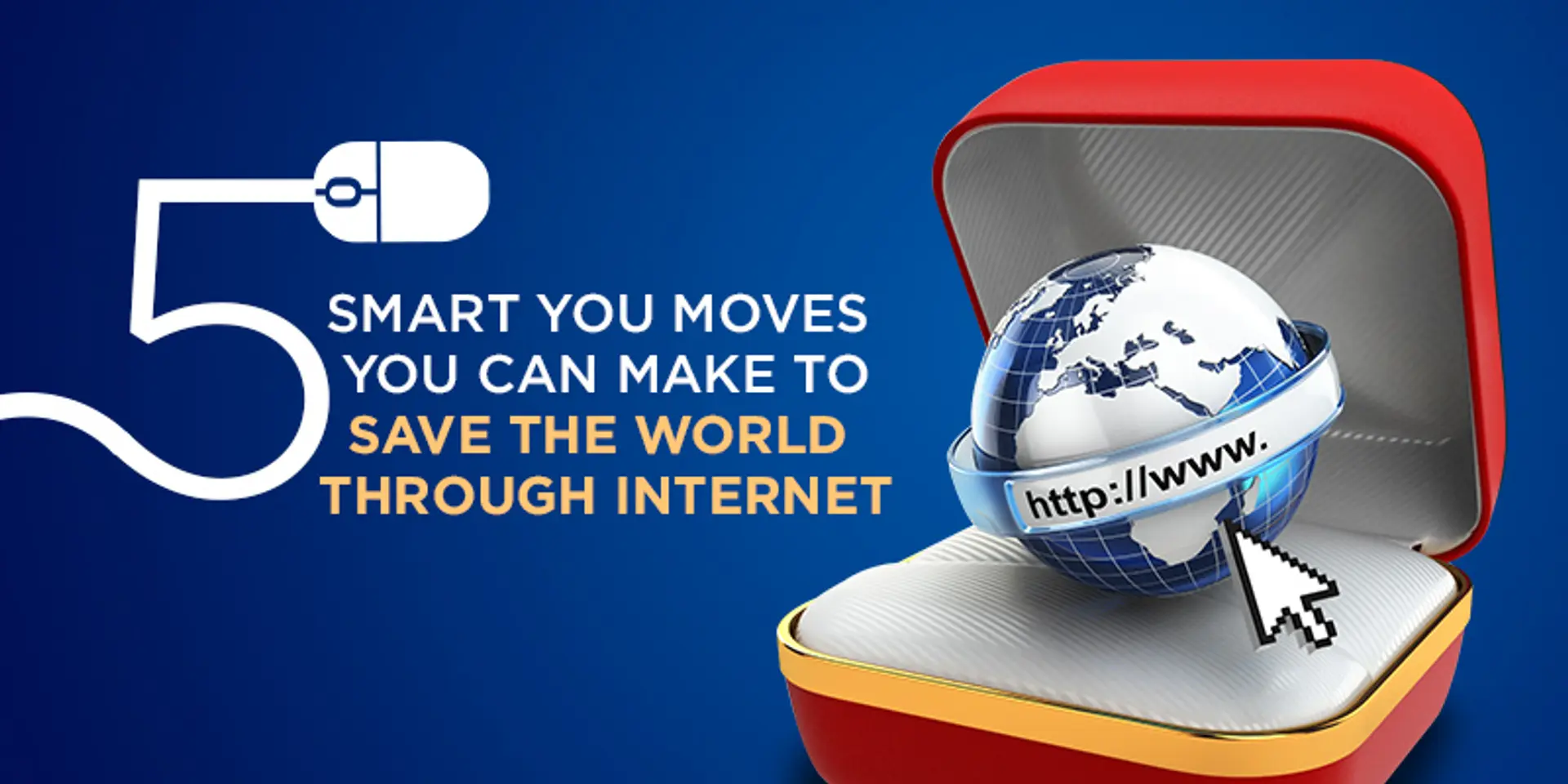 Five ways in which the internet has been saving the world