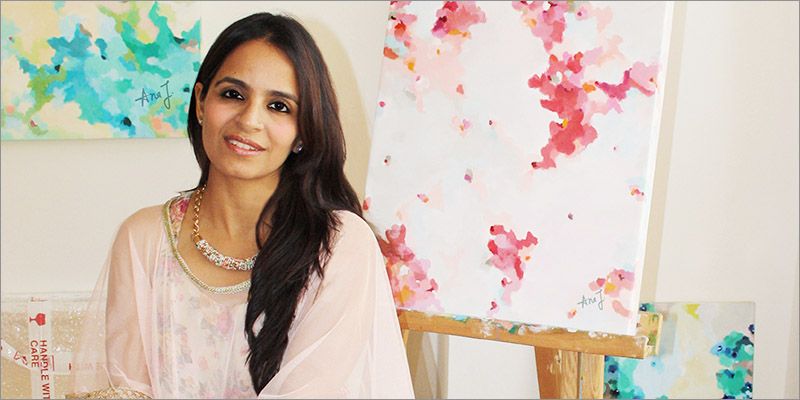 Advertising professional turned artist who is now an entrepreneur – Vandana Jain