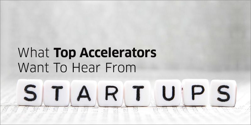 What six top accelerators want to hear from startups