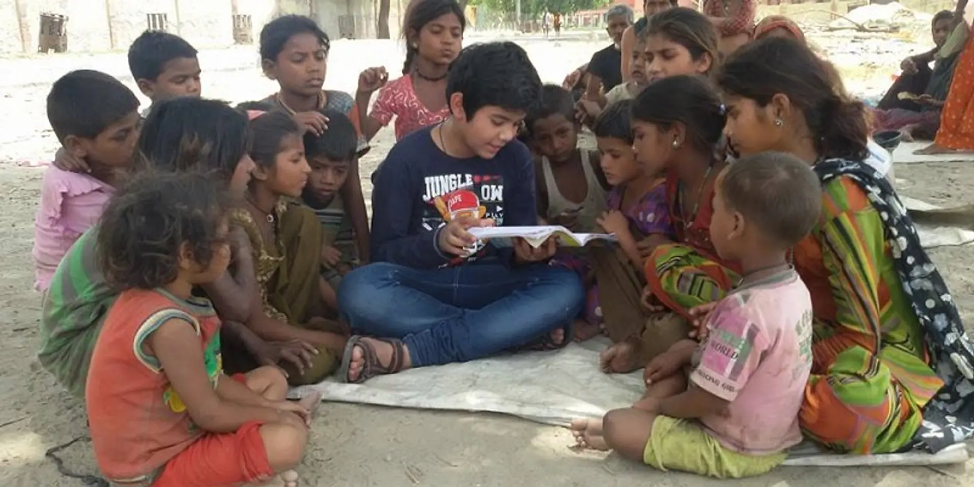 ‘Chota Masterji’ – an 11-year-old boy who teaches 100 village and slum kids daily in his ‘Bal Choupal’