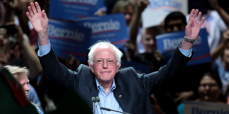 Why is Bernie Sanders one US politician entrepreneurs must watch for?