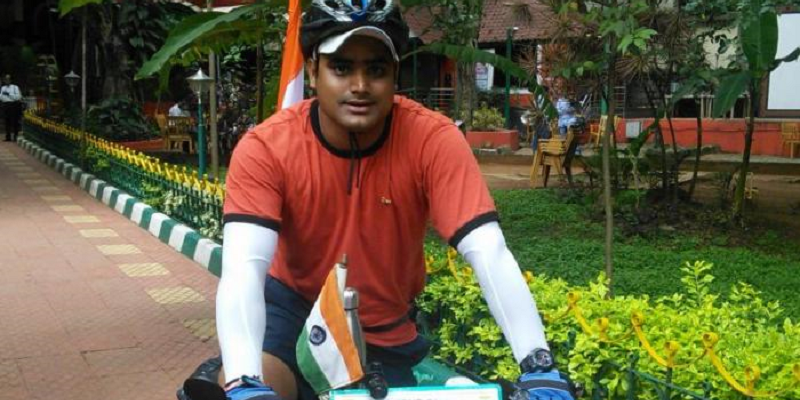 This man has traveled 15,000 kms on his bicycle spreading awareness about 'Swachh Bharat Abhiyan'
